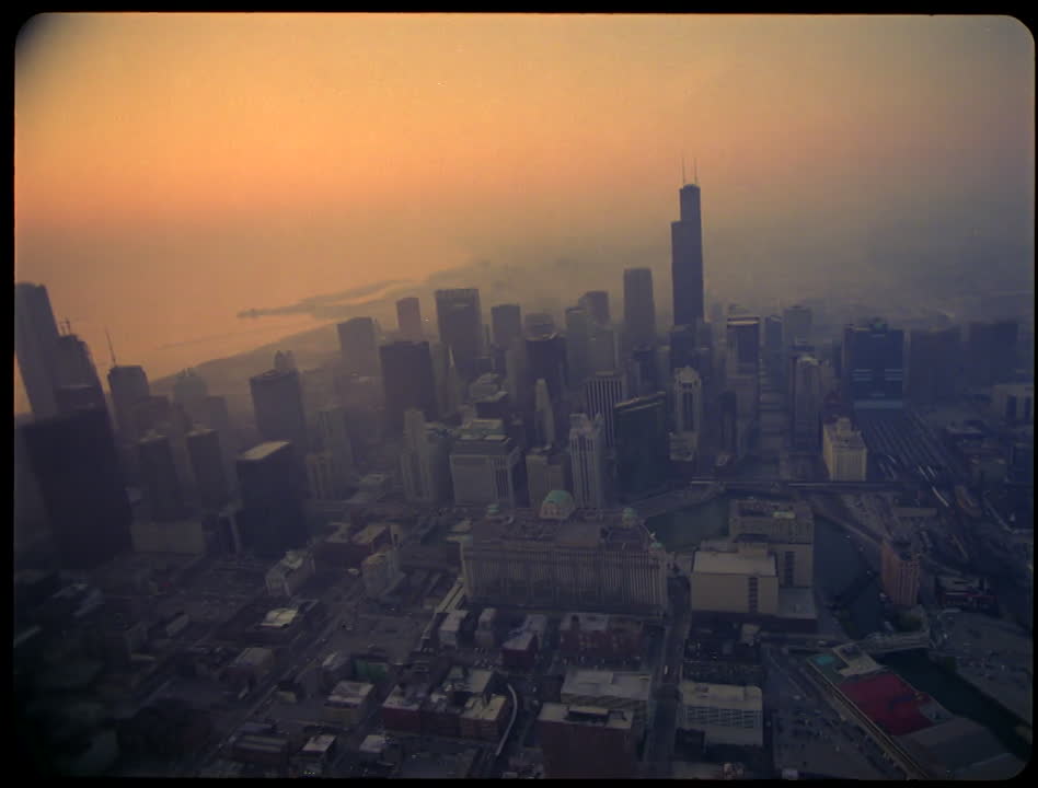 その他 Artbeats Chicago Aerials HD Vol 2 Aerial Night View of Chicago, A mesmerizing aerial view of